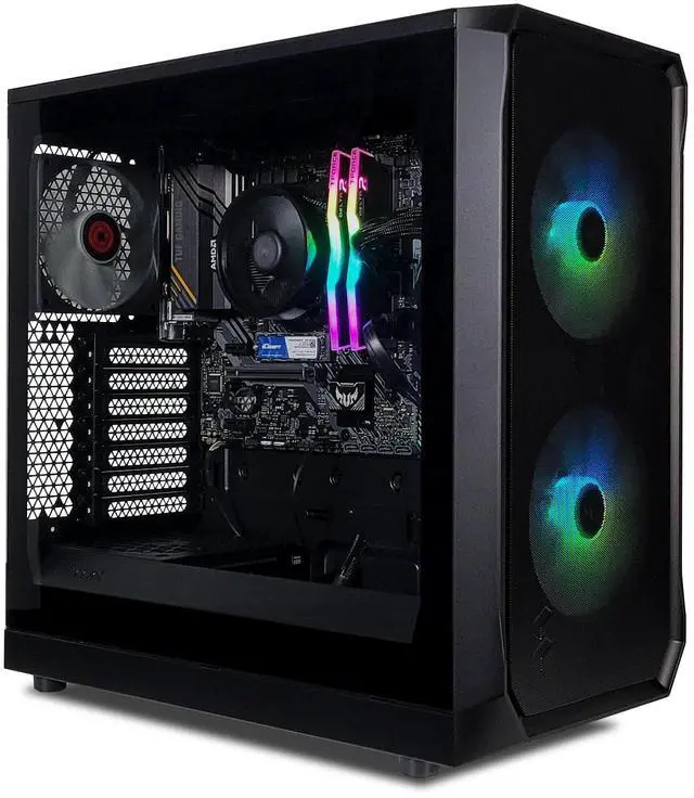 XPC Focus Optimal Gaming Desktop AMD Ryzen 5 5600GT 3.6GHz (4.6GHz Turbo Boost) 500GB NVMe SSD 16GB DDR4 RAM 750W Gold PSU Win 11