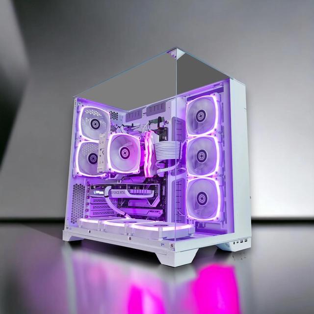 XPC Vision Ghost Extreme Gaming Desktop Intel Core Ultra 7 265K 3.9GHz (5.5GHz Turbo Boost) RTX 5070 12GB 2TB NVMe SSD 32GB DDR5 RAM 750W Gold PSU Win 11