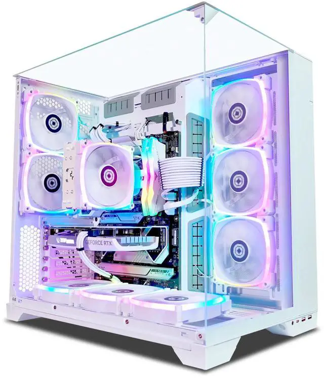 XPC Vision Ghost Extreme Gaming Desktop Intel Core Ultra 7 265K 3.9GHz (5.5GHz Turbo Boost) RTX 5070 12GB 2TB NVMe SSD 32GB DDR5 RAM 750W Gold PSU Win 11