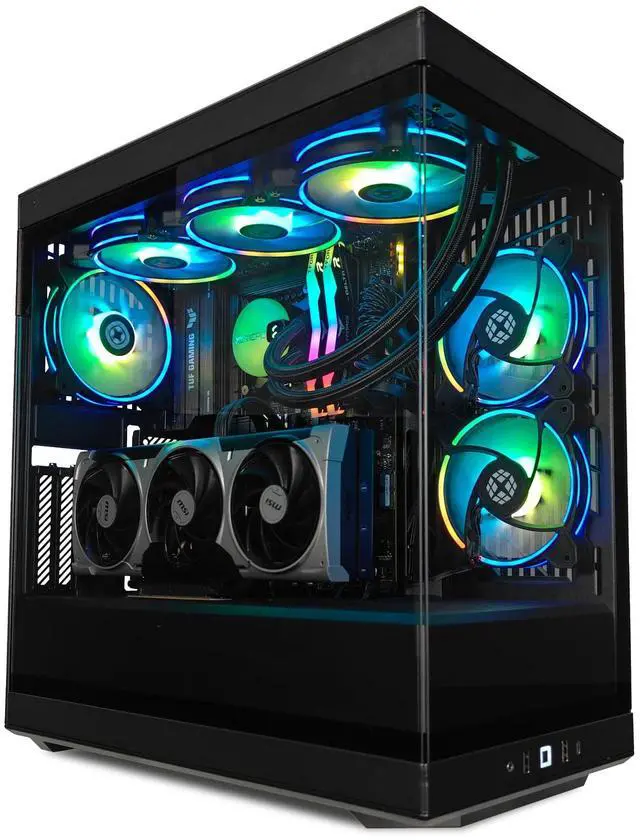 XPC Y40 Extreme Gaming Desktop Intel Core Ultra 7 265K 3.9GHz (5.5GHz Turbo Boost) RTX 5070 Ti 16GB 2TB NVMe SSD 32GB DDR5 RAM 850W Gold PSU Win 11