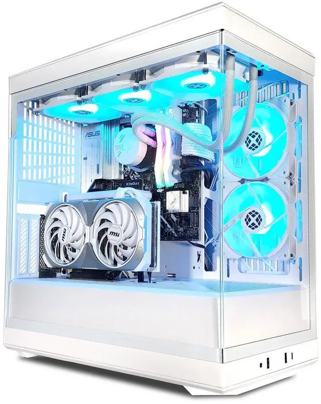 XPC Y40 Ghost Premier Gaming Desktop Intel Core Ultra 5 245K 4.2GHz (5.2GHz Turbo Boost) RTX 5070 12GB 2TB NVMe SSD 32GB DDR5 RAM 750W Gold PSU Win 11