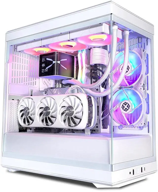 XPC Y40 Ghost Ultimate Gaming Desktop AMD Ryzen 7 9700X 3.8GHz (5.5GHz Turbo Boost) RTX 5080 16GB 2TB NVMe SSD 32GB DDR5 RAM 850W Gold PSU Win 11