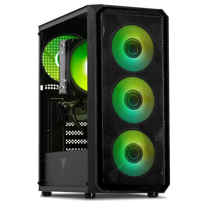 Yeyian Gaming Desktop PC Tanto AMD Ryzen 5 8400F 32GB DDR5 1TB SSD GeForce RTX 5060 Ti Windows 11 Home