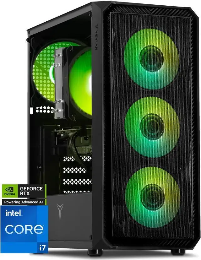 YEYIAN Gaming Desktop PC TANTO INTEL Core i7-14700F GeForce RTX5060 8GB 32GB DDR5 1TB SSD 650W Gold PSU Windows 11 Home
