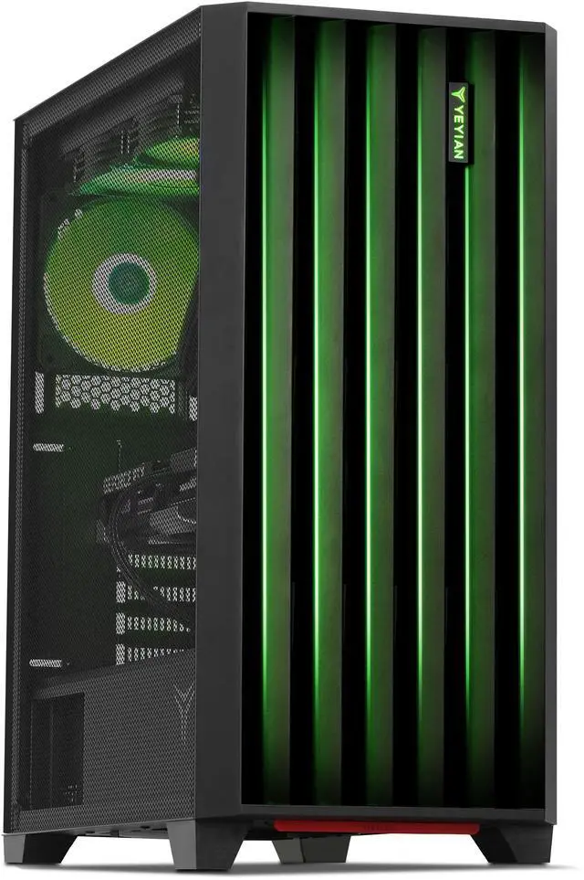 Yeyian Gaming Desktop PC YPI-PM47F0C-5701N Intel Core i7-14700F 32GB DDR5 1TB NVMe SSD GeForce RTX 5070 Windows 11 Home