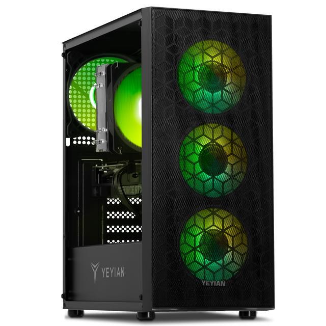 Yeyian Gaming Desktop PC YUMI AMD Ryzen 7 8700F 32GB DDR5 1TB SSD GeForce RTX 5060 Ti Windows 11 Home
