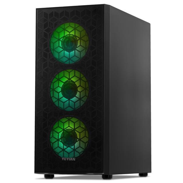 Yeyian Gaming Desktop PC YUMI AMD Ryzen 7 8700F 32GB DDR5 1TB SSD GeForce RTX 5060 Ti Windows 11 Home