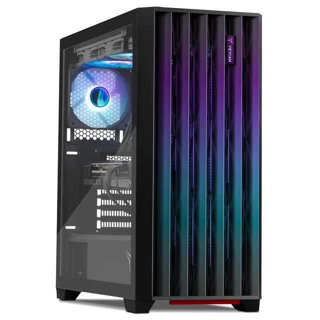 Yeyian Gaming Desktop Phoenix Iron Mesh Intel Core Ultra 7 265KF GeForce RTX 5070 Ti – AI Powered PC 32GB DDR5 6000MHz RGB 2 TB NVMe SSD 240mm AIO Windows 11 Home- YPI-PM265YC-57T1N