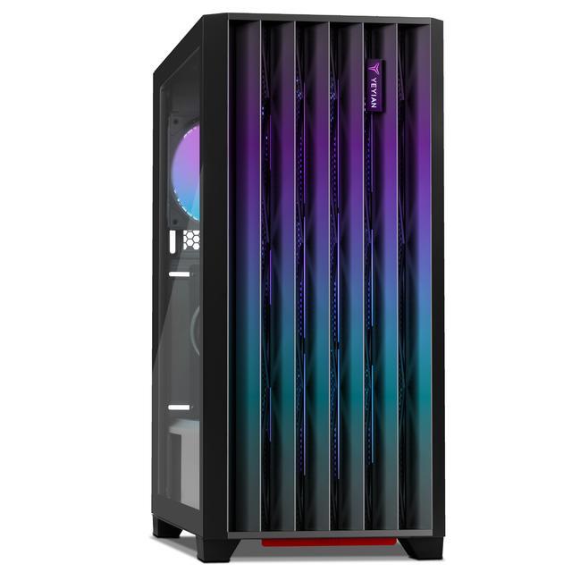 Yeyian Gaming Desktop Phoenix Tempered Glass Intel Core Ultra 7 265F GeForce RTX 5070 – AI Powered 32GB DDR5 6000MHz RGB 2 TB NVMe SSD Windows 11 Home - YPI-PG265FC-5701N