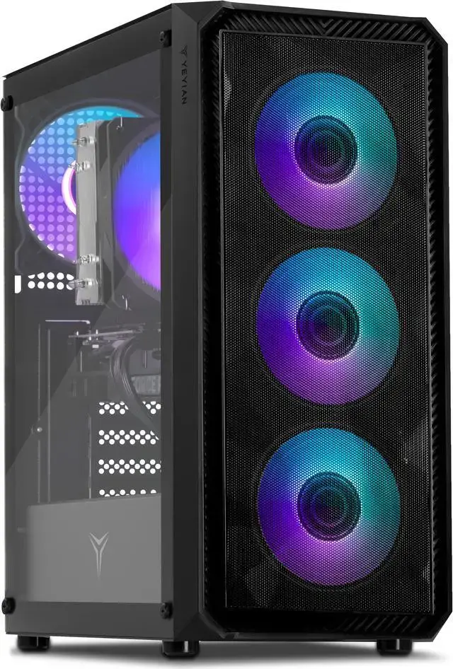 Yeyian Tanto Gaming Desktop Intel Core i5-13400F 16GB DDR5 1TB PCIe SSD GeForce RTX 4070 SUPER Windows 11 Home 64-bit YPI-TA34F0B-47S1N