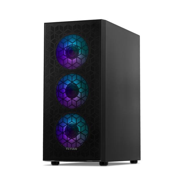 Yeyian Yumi Gaming Desktop PC AMD Ryzen 7 5700X NVIDIA GeForce RTX 4060 - AI Accelerated 32GB DDR4 1TB PCIe SSD 650W PSU Windows 11 Home 64-bit YPA-YU570XC-4601N