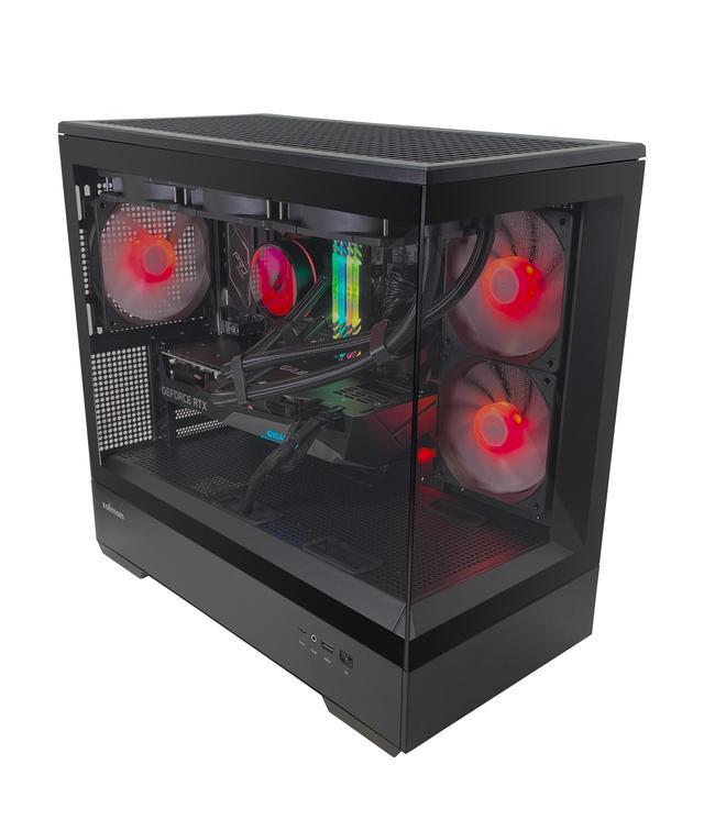 Zalman Gaming Desktop I7-12700KF 16GB DDR4 RTX 4070 12GB 1TB NVMe 360MM Water Cooler WiFi 6E Built-in