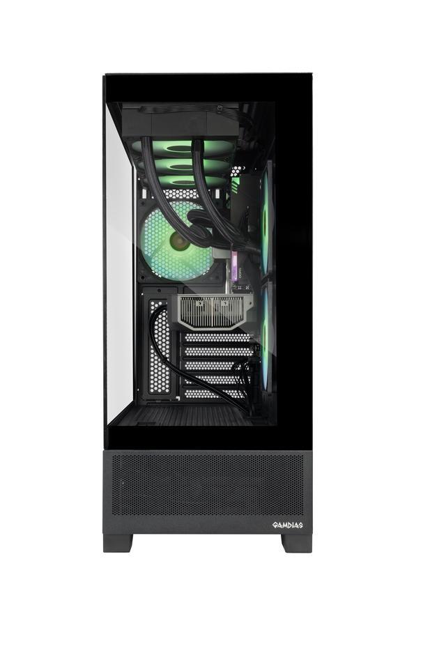 ZOTAC MEK AI-Enhanced Gaming PC Desktop Computer - NVIDIA GeForce RTX 5070 AMD Ryzen 5 7600X Up To 5.3GHz 32GB RGB DDR5 2TB NVME M.2 SSD 850W 80+ GOLD PSU WiFi 5 BT 5.2 Windows 11 Home 64-bit