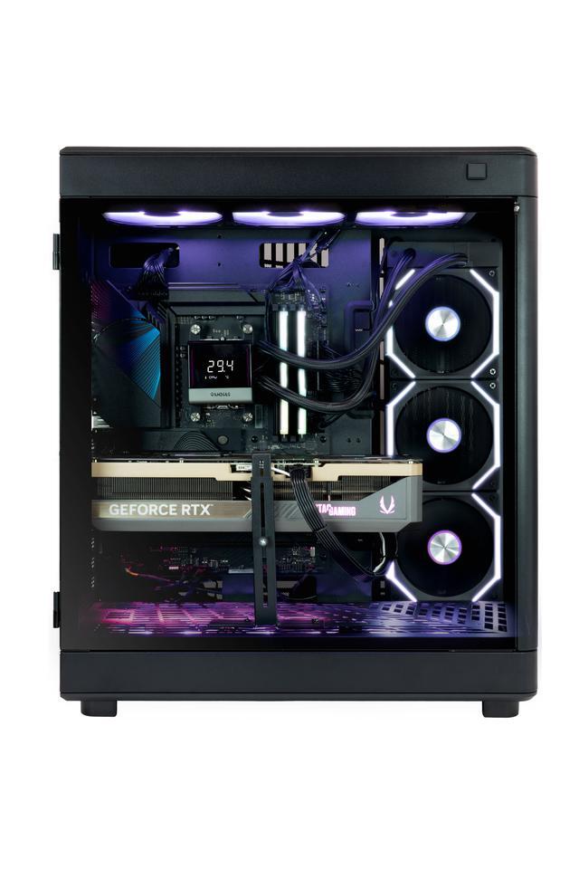 ZOTAC MEK AI-Enhanced Gaming PC Desktop Computer - NVIDIA GeForce RTX 5090 AMD Ryzen 7 9700X 5.5GHz 32GB DDR5 RGB 2TB NVME M.2 SSD 1300W 80+ GOLD PSU WiFi 7 Windows 11 Home 64-bit