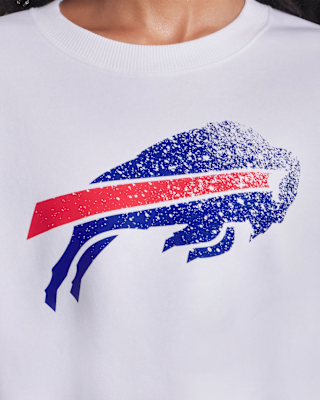 Nike Buffalo Bills Rivalries Collection Oversized Women's Nike NFL Pullover Crew