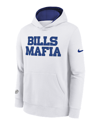 Nike Buffalo Bills Rivalry Club Big Kids' Nike NFL Pullover Hoodie