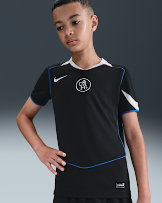 Nike Chelsea FC 2025/26 Stadium Third Big Kids' Nike Dri-FIT Total 90 Soccer Replica Jersey