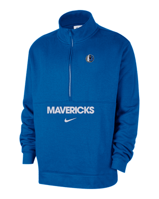 Nike Dallas Mavericks Club Courtside Men's Nike NBA 1/2-Zip Top