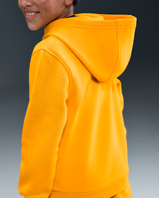 Nike Erling Haaland Club Fleece Big Kids' Soccer Hoodie