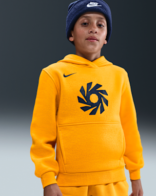 Nike Erling Haaland Club Fleece Big Kids' Soccer Hoodie