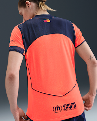 Nike FC Barcelona 2025/26 Stadium Third Women's Nike Dri-FIT Total 90 Soccer Replica Jersey