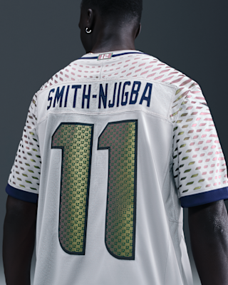 Nike Jaxon Smith-Njigba Seattle Seahawks Rivalries Collection Men's Nike Dri-FIT NFL Limited Jersey