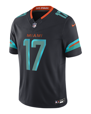 Nike Jaylen Waddle Miami Dolphins Rivalries Collection Men's Nike Dri-FIT NFL Limited Jersey