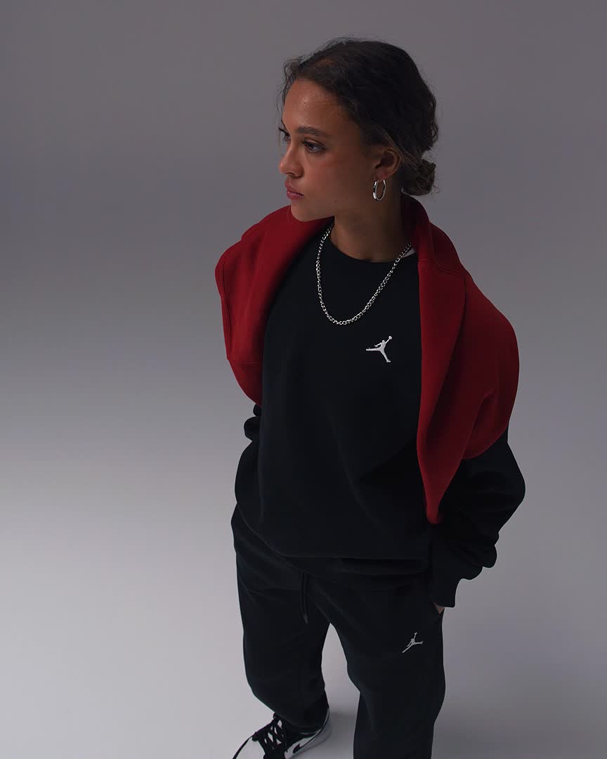 Nike Jordan Brooklyn Fleece Women's Crew-Neck Sweatshirt