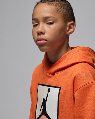Nike Jordan Essentials Big Kids' Fleece Baseline Pullover Hoodie