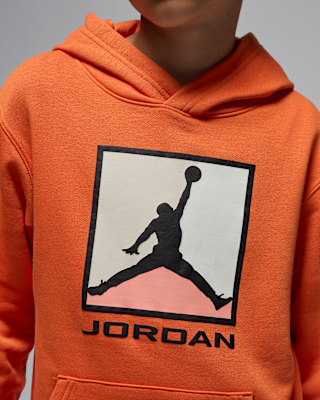 Nike Jordan Essentials Big Kids' Fleece Baseline Pullover Hoodie