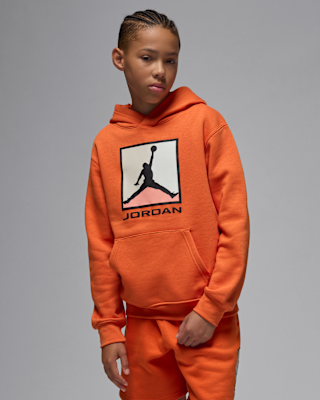 Nike Jordan Essentials Big Kids' Fleece Baseline Pullover Hoodie