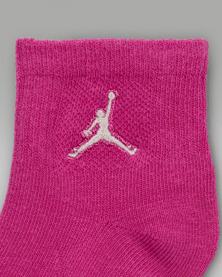 Nike Jordan Everyday Essentials Baby /Toddler Ankle Socks (6 Pairs)