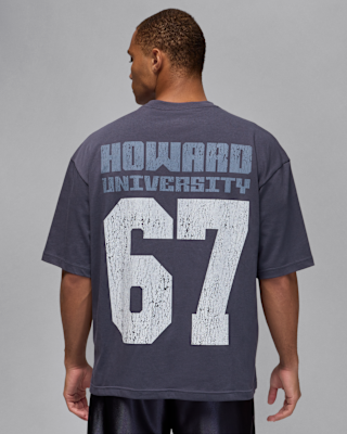 Nike Jordan Flight Essentials X Howard University Men's Oversized T-Shirt