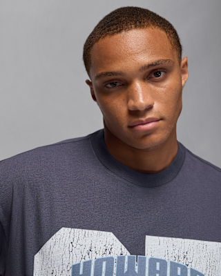 Nike Jordan Flight Essentials X Howard University Men's Oversized T-Shirt