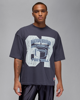 Nike Jordan Flight Essentials X Howard University Men's Oversized T-Shirt