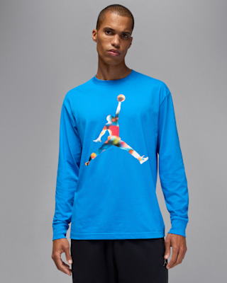 Nike Jordan Flight Men's Long-Sleeve Crewneck T-Shirt