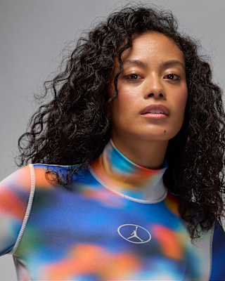 Nike Jordan Flight Mountainside Women's Printed Long-Sleeve Bodysuit