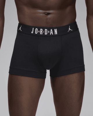 Nike Jordan Men's Flight Cotton Boxer Trunks (3-Pack)