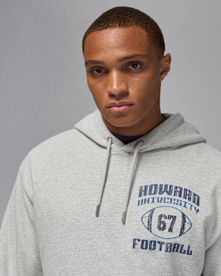 Nike Jordan MVP X Howard University Men's Fleece Pullover Hoodie
