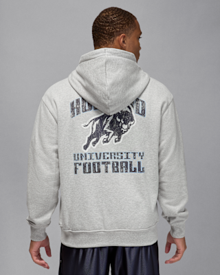 Nike Jordan MVP X Howard University Men's Fleece Pullover Hoodie