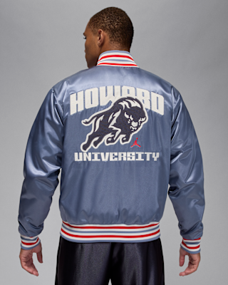 Nike Jordan MVP X Howard University Men's Varsity Jacket