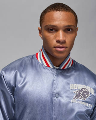 Nike Jordan MVP X Howard University Men's Varsity Jacket