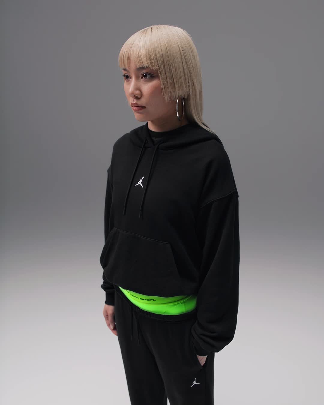 Nike Jordan Sport Crossover Women's Dri-FIT Fleece Hoodie