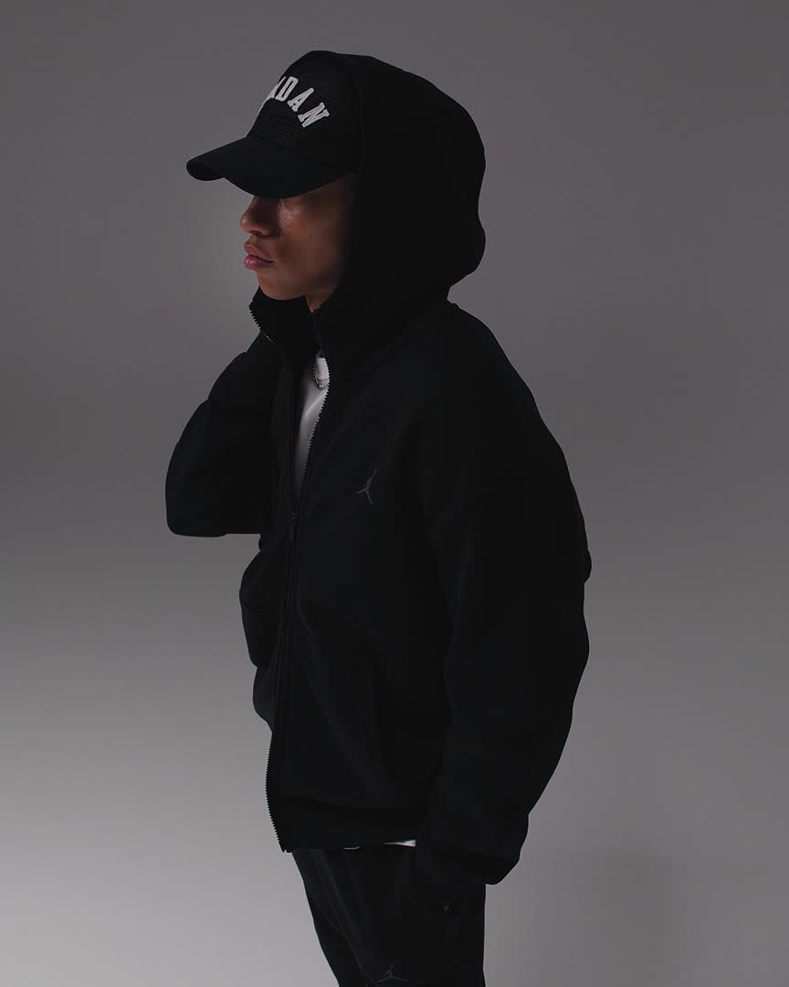 Nike Jordan Sport Hoop Fleece Men's Dri-FIT Full-Zip Hoodie