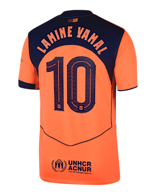 Nike Lamine Yamal Barcelona 2025/26 Stadium Third Men's Nike Dri-FIT Soccer Jersey