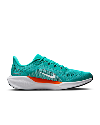 Nike Miami Dolphins Pegasus 41 Men's Nike NFL Road Running Shoes
