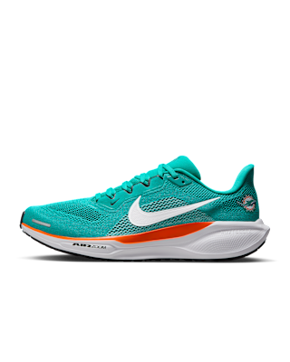Nike Miami Dolphins Pegasus 41 Men's Nike NFL Road Running Shoes