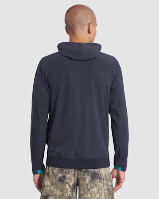 Nike Miami Dolphins Rivalries Collection Sideline Anorak Men's Nike NFL 1/2-Zip Hooded Jacket