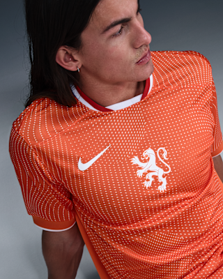Nike Netherlands 2025 Stadium Home (Women's Team) Men's Nike Dri-FIT Soccer Replica Jersey