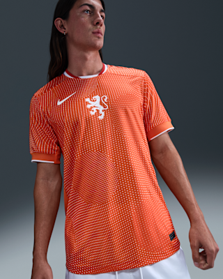 Nike Netherlands 2025 Stadium Home (Women's Team) Men's Nike Dri-FIT Soccer Replica Jersey